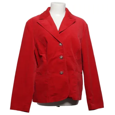 Blazer (Rouge) de Maria Bellesi Coton, Élasthane, Polyester