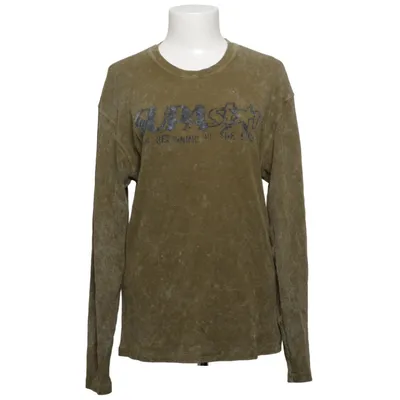 Långärmad t-shirt (Grön) från Urban Outfitters Bomull, Polyester