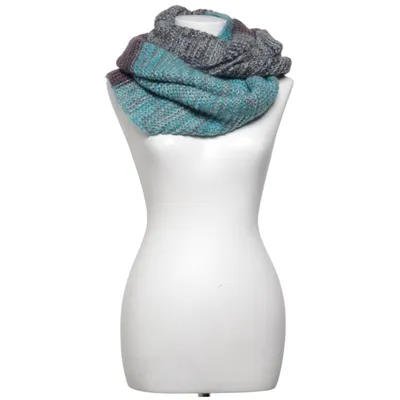 Infinity scarf (Multicolored, Blue, Gray) from Barts