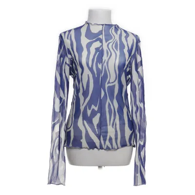 Blus (Blå, Vit, Flerfärgad) från Monki Elastan, Polyester