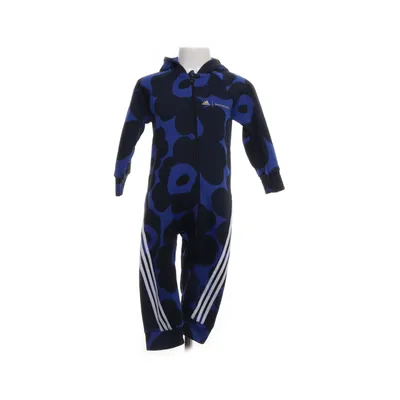 Onesie (Zwart, Blauw) van Adidas x Marimekko Gerecycled katoen, Gerecycled polyester