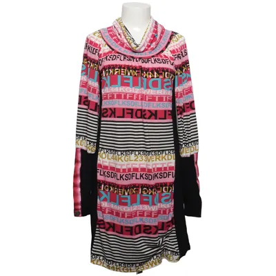 Jurk (Roze, Zwart, Meerkleurig) van By Sofie Rasmusssen Elastaan, Polyester, Viscose