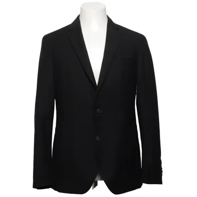 Blazer (Sort) fra Reda Polyester, Uld