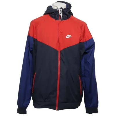 Træningsjakke (Blå, Rød, Sort) fra Nike Polyester