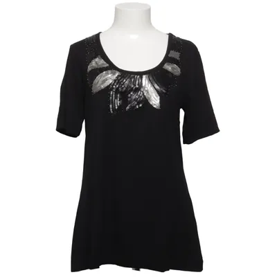 Top (Zwart) van Flash Elastaan, Viscose