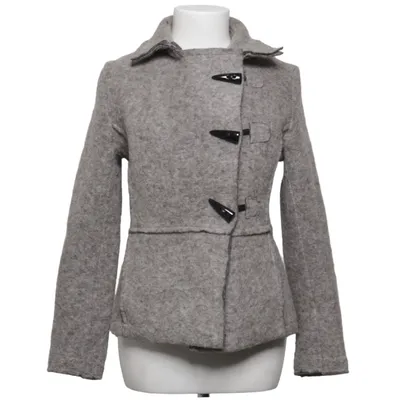 Duffle coat (Gray) from Dani Polyester, Wool