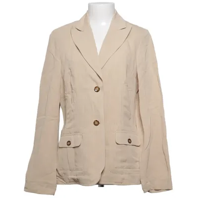 Kavaj (Beige) från Apanage Linne, Viskos