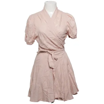 Wrap dress (Pink) from Verge Girl Cotton, Linen