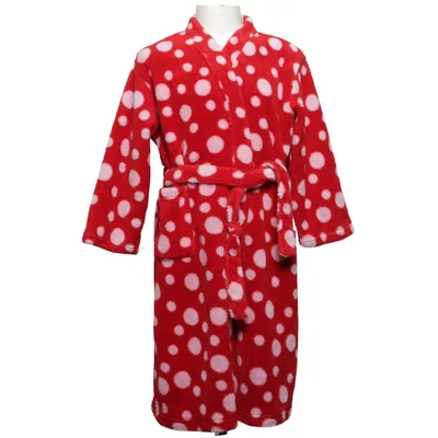 Peignoir (Rouge, Rose) Polyester