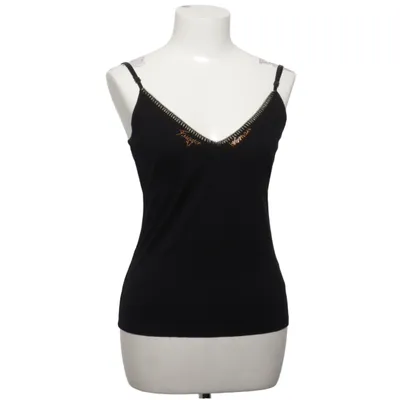 Tank Top (Black) from Fuego Woman Elastane, Viscose