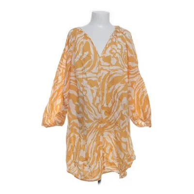 Klänning (Gul, Vit, Flerfärgad) från H&M Bomull