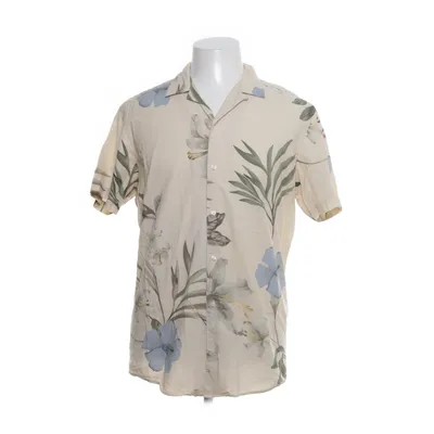 Kortärmad skjorta (Vit, Flerfärgad) från Jack & Jones Bomull, Viskos