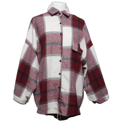 Chemise en flanelle (Rouge, Blanc, Gris) de Cherry Koko Acrylique, Coton, Polyester, Viscose