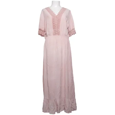 Maxi dress (Pink) from Creme Fraiche Viscose