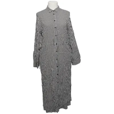 Skjortklänning (Svart, Vit) från Limited Edition KappAhl Viskos