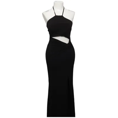 Robe longue (Noir) de Nuna Lie Élasthane, Polyester