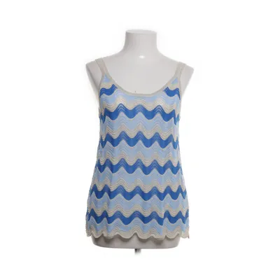 Tank Top (Blue, Multicolored) from In April 1986 Polyamide, Viscose