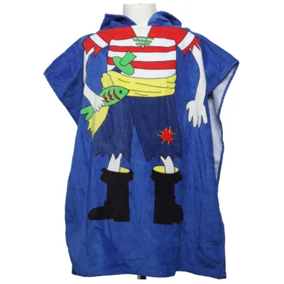 Bath cape (Blue, Multicolored) from Sega Cotton