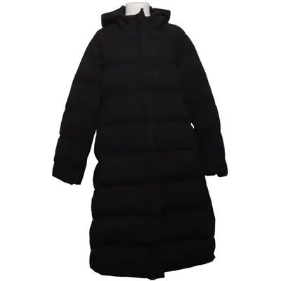 Daunenmantel (Schwarz) von Samsa Collection Daune, Feder, Polyamid, Polyester