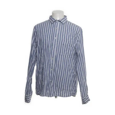Shirt (Blauw, Wit) van Marsell Katoen