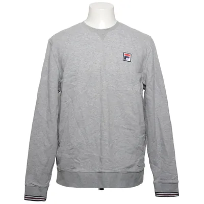 Sweatshirt (Gray) from Fila Cotton, Polyester