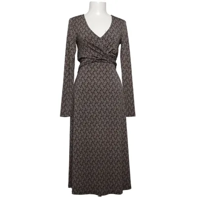 Långklänning (Svart, Beige) från Three Sixty Five Elastan, Polyester