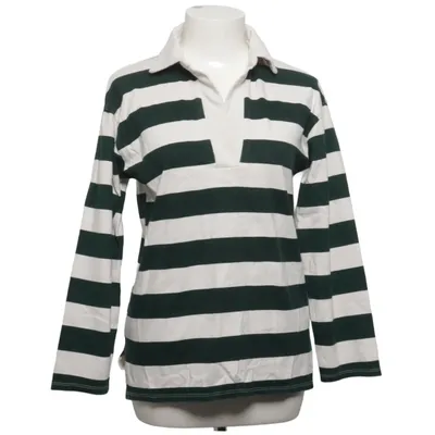 Rugby Shirt (Grün, Weiß) von Zara Baumwolle