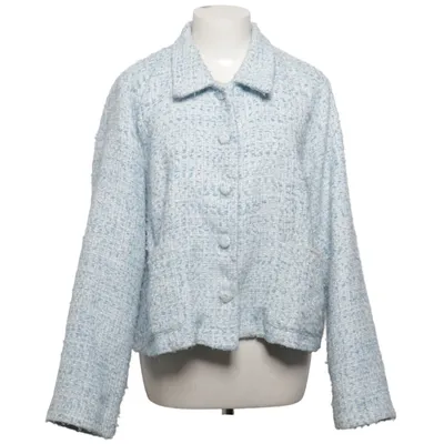 Jakke (Blå, Hvid) fra Nümph Bomuld, Polyester