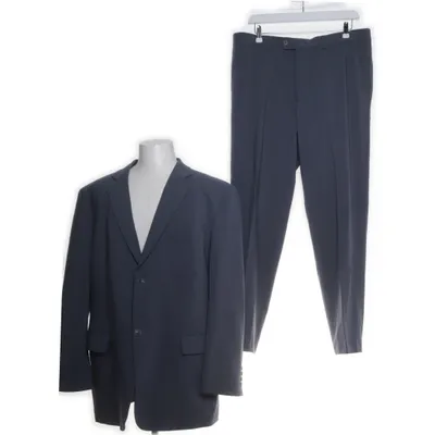 Suit (Gray) from Rosner Wool, Viscose, Polyester, Cupro