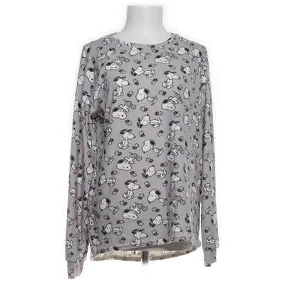 Långärmad t-shirt (Grå, Vit) från Peanuts Polyester