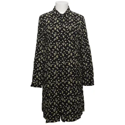 Blousejurk (Zwart, Geel, Wit) van Janina Viscose