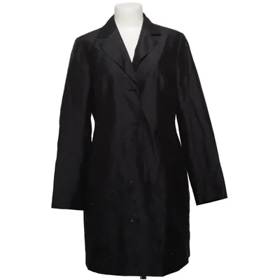 Coat (Black) from Ann Llewellyn Acetate, Silk