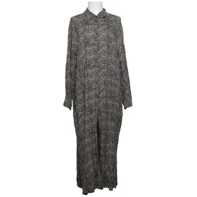 Robe chemise (Noir, Blanc) de JYOTHI Viscose