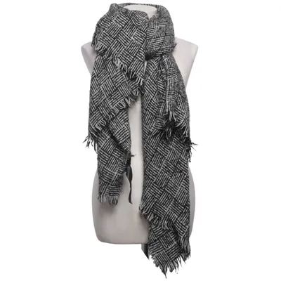 Écharpe (Noir, Blanc) de Zara Accessories