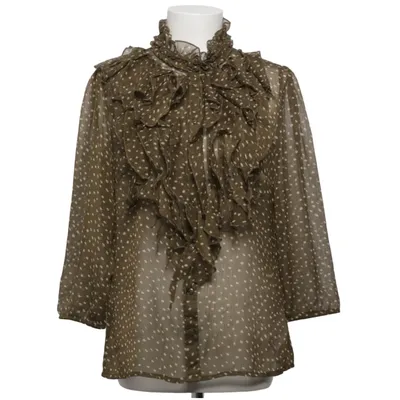 Blouse (Groen, Beige) van Saint Tropez Polyester