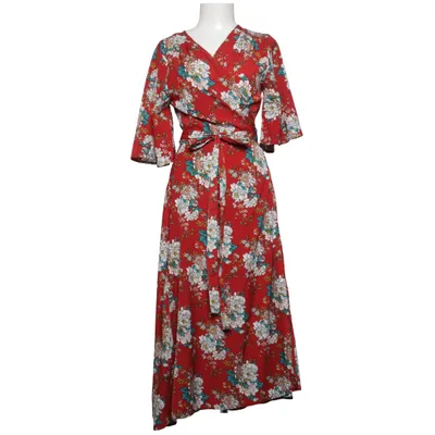 Omlottklänning (Röd, Flerfärgad) från Stella Morgan Polyester