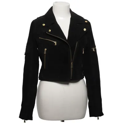 Bikerjacke (Schwarz) von Rock'n Blue Leder, Polyester