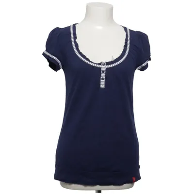 Top (Blå) fra EDC by ESPRIT Bomuld