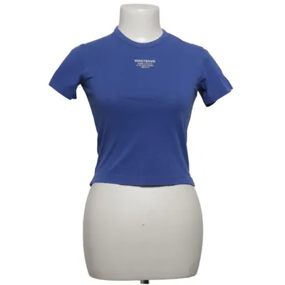 T-shirt (Blauw) van WRSTBHVR Katoen