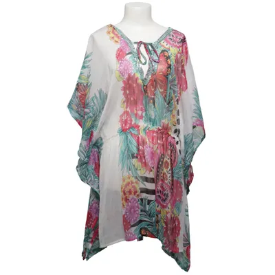 Robe de plage (Blanc, Multicolore) de Majn of Sweden Polyester