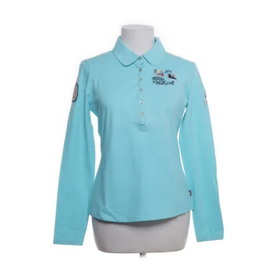 Rugby shirt (Turquoise) van Gaastra Katoen, Elastaan