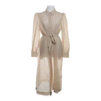 Robe chemise (Beige) de Leveté Room Élasthane, Polyester, Viscose