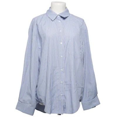 Chemise (Bleu, Blanc) de Vera & Lucy Élasthane, Polyester