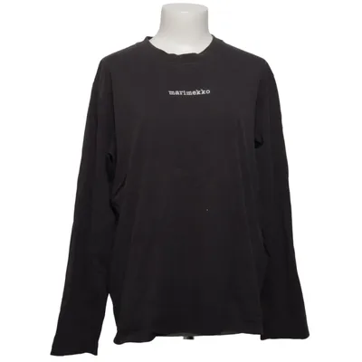 Langarmshirt (Schwarz) von Marimekko Baumwolle
