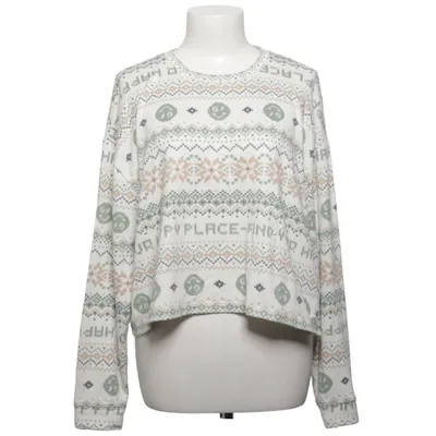 Pajama sweater (White, Green, Beige) from Gilly Hicks Elastane, Polyester