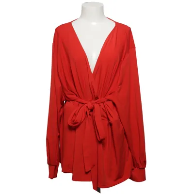 Wikkelblouse (Rood) van H&M+ Polyester, Elastaan