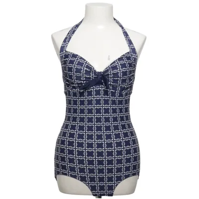 Badpak (Blauw, Wit) van Boden Elastaan, Polyamide, Polyester