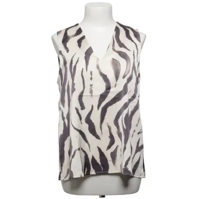 Top (Wit, Zwart) van Isay Elastaan, Polyester