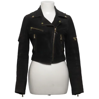 Bikerjack (Zwart) van Rock'n Blue Leer, Polyester