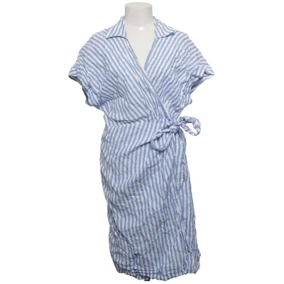 Robe portefeuille (Bleu, Blanc) de Arket Lin